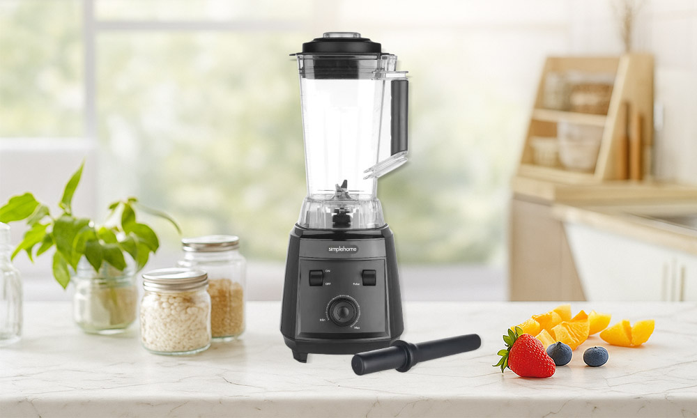 Máy xay sinh tố CB1216B chỉ hoạt động khi lắp cối xay khớp với thân máy