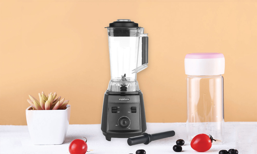Máy xay sinh tố Simplehome CB1216B có thể xay nhiều thực phẩm cùng lúc