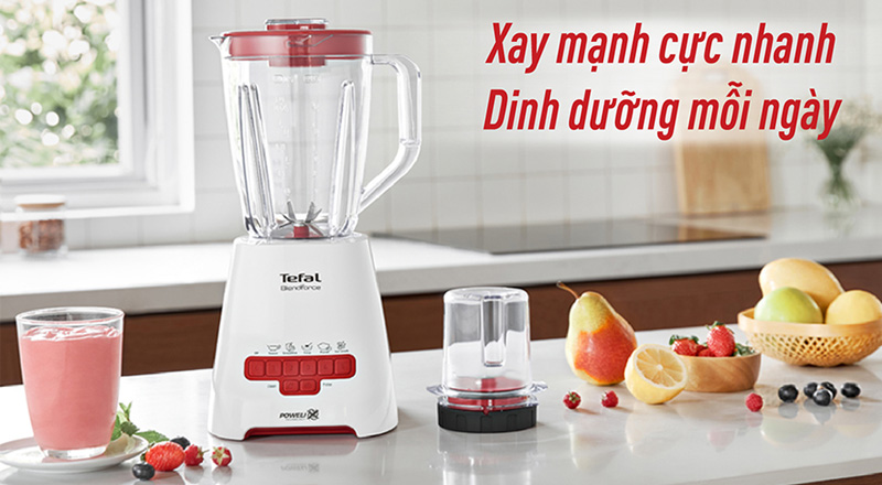 Máy xay sinh tố Tefal dễ dàng hòa hợp với mọi không gian bếp