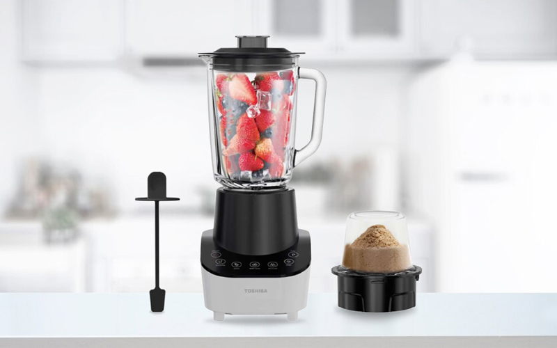 Máy Xay Sinh Tố Toshiba BL-70GS1PV có kích thước nhỏ gọn