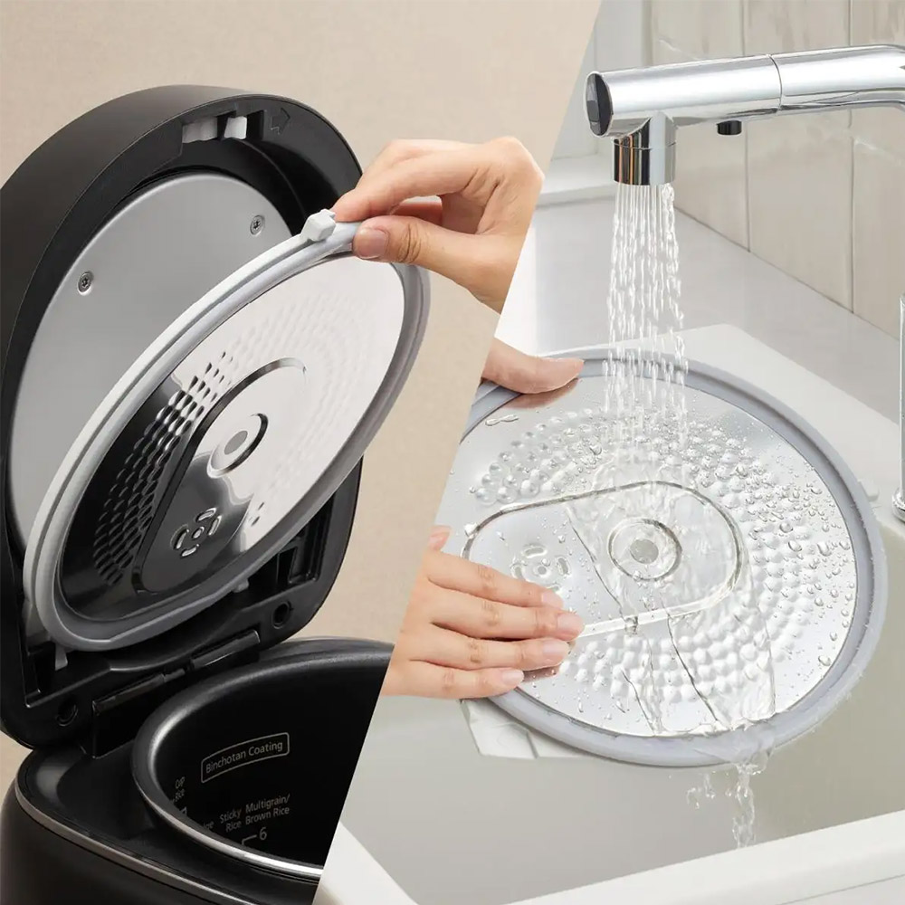 Nắp bên trong bằng thép không gỉ