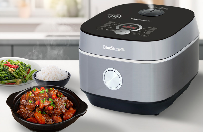 Nồi cơm điện Bluestone mang đến trải nghiệm nấu linh hoạt 
