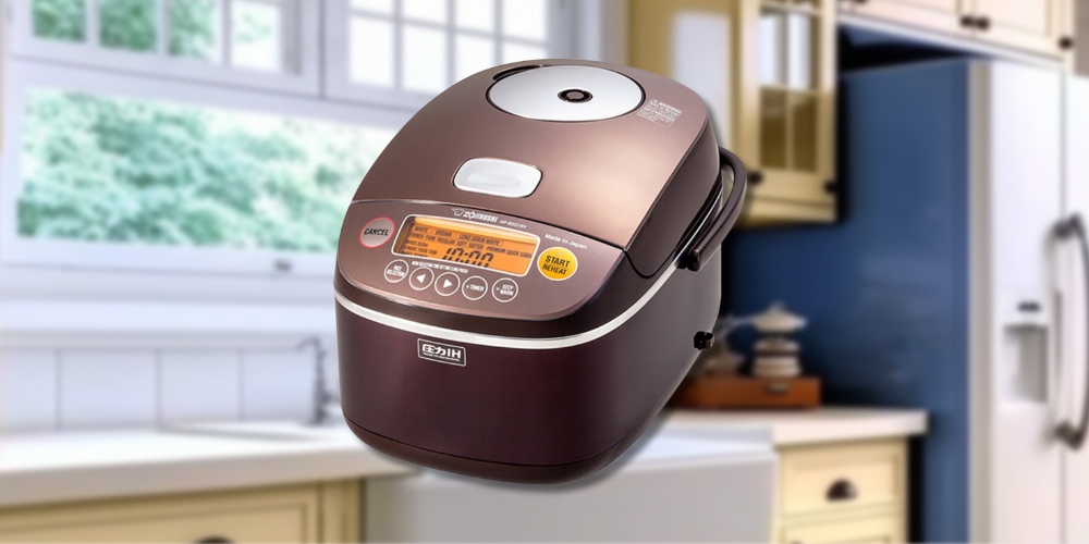 Nồi Cơm Điện Cao Tần Zojirushi NP-BSQ18V-TA có thiết kế hiện đại