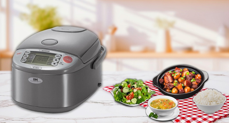 Nồi cơm điện cao tần sử dụng công nghệ cảm ứng từ để làm nóng lòng nồi