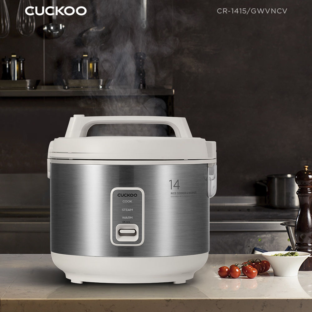 Thiết kế hiện đại của Nồi Cơm Điện Cuckoo CR-1415/GWVNCV