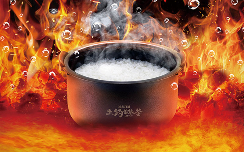 Nồi cơm điện Tiger trang bị công nghệ nấu hiện đại 