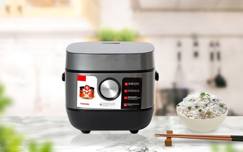 Nồi cơm điện Toshiba có đầy đủ các mức dung tích phổ biến