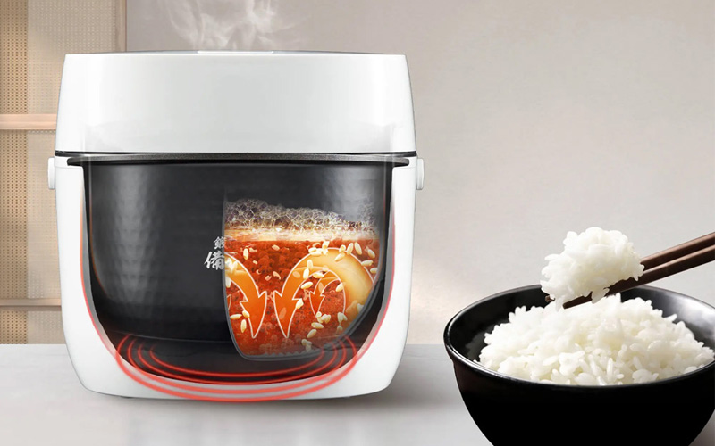 Nồi cơm điện Toshiba giữ nguyên độ ngọt tự nhiên của gạo 