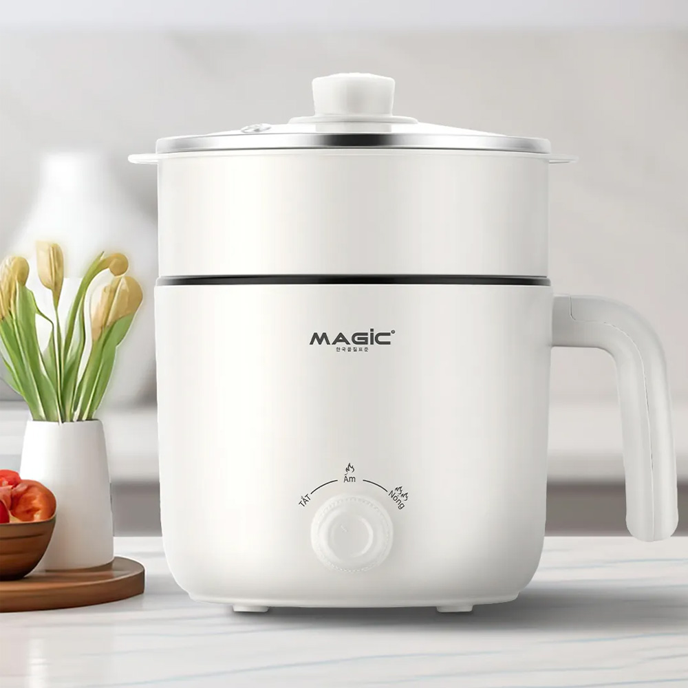 Nồi Lẩu Điện A-040 có lòng nồi chống dính bảo đảm an toàn cho sức khỏe