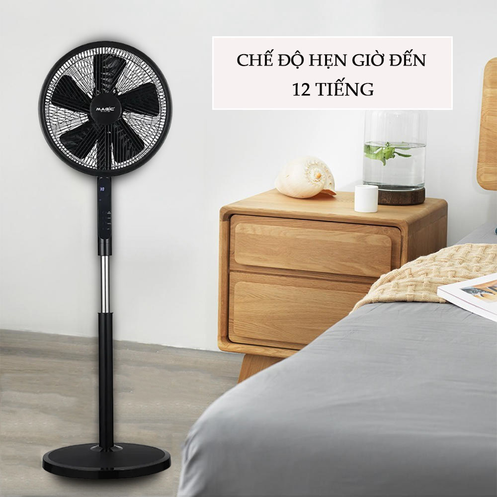 Quạt Đứng Magic A-251 cho phép cài đặt thời gian hoạt động theo nhu cầu