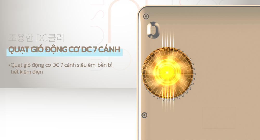 Quạt gió động cơ DC 18V mang đến khả năng tản nhiệt mạnh mẽ 