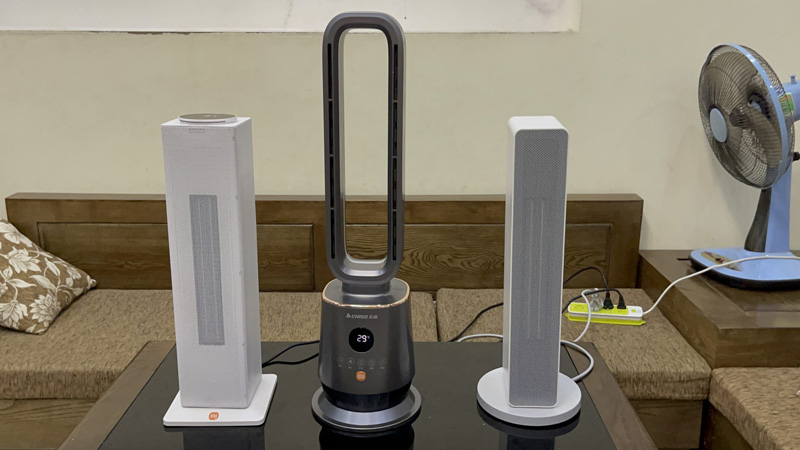 Quạt sưởi được chia thành nhiều loại