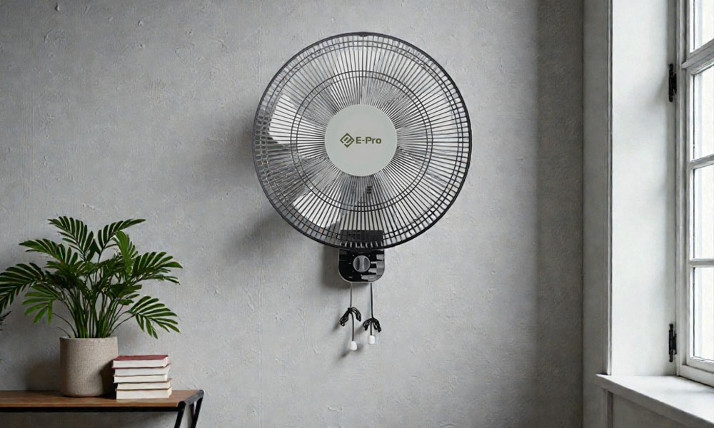Quạt Treo Tường E-Pro VEP-WF40-B1 55W phân tán gió đồng đều