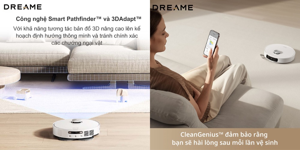 Robot Hút Bụi Lau Nhà Dreame L10s Ultra Gen 2 đảm bảo rằng bạn sẽ hài lòng sau mỗi lần vệ sinh