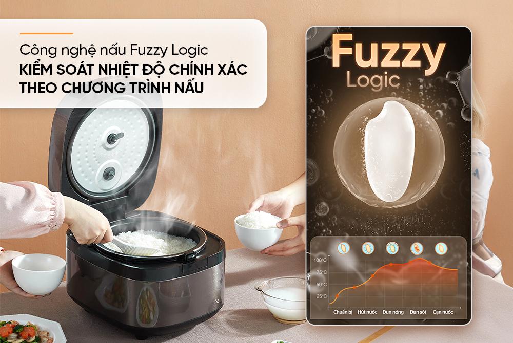 Sunhouse SHD8826 với công nghệ nấu Fuzzy Logic