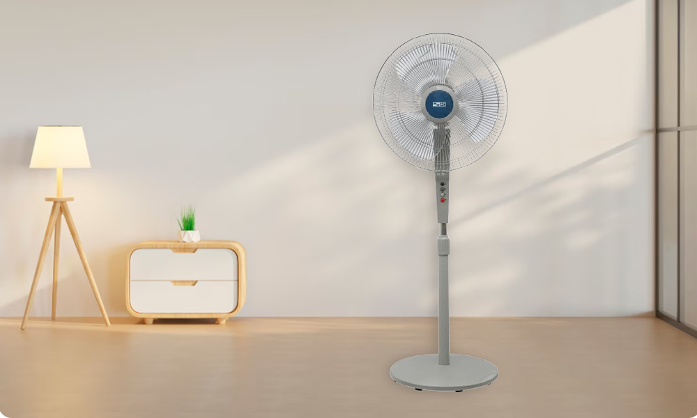 Quạt đứng AC ASF05A163 55W có kiểu dáng đứng chắc chắn