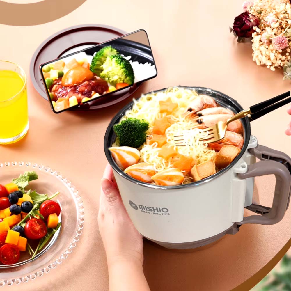 Ca nấu đa năng Mishio MK392 có thiết kế đa năng