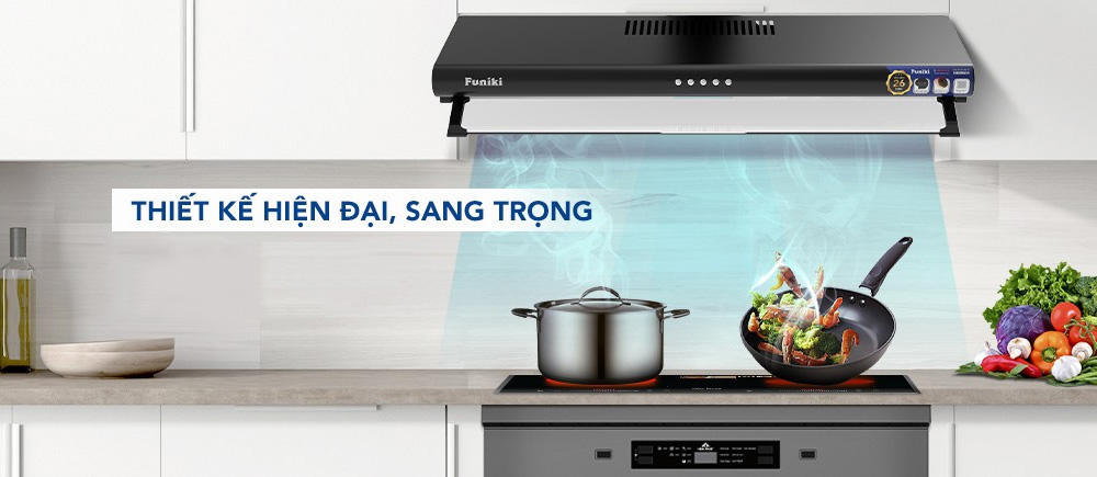 Máy Hút Mùi Âm Tủ Funiki HKH9638