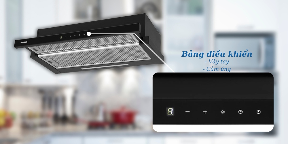 Tùy chỉnh trong quá trình nấu nướng chỉ với vài thao tác vẫy tay