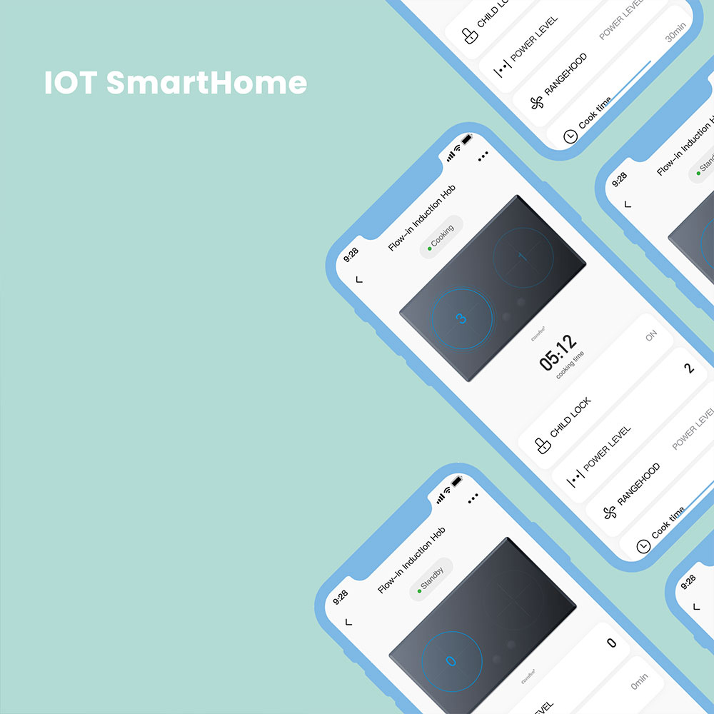 Ứng dụng SmartHome điều khiển bếp dễ dàng