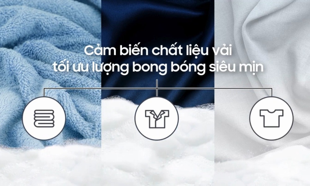 Công nghệ bong bóng siêu mịn AI EcoBubble trên Máy Giặt Samsung WW10DG6U34LESV