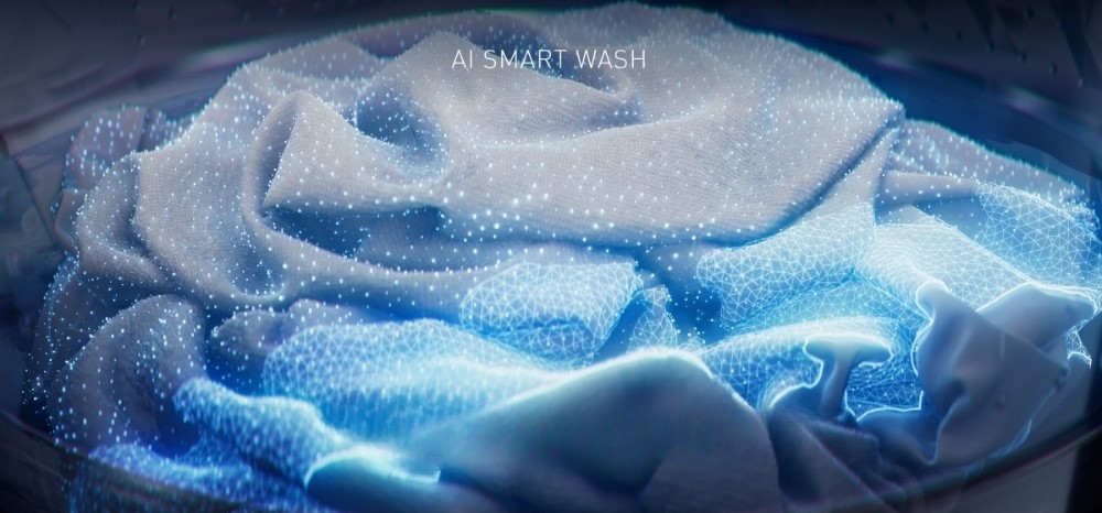 Công nghệ giặt thông minh AI Smart Wash của máy giặt sấy Panasonic NA-V10FC1LVT