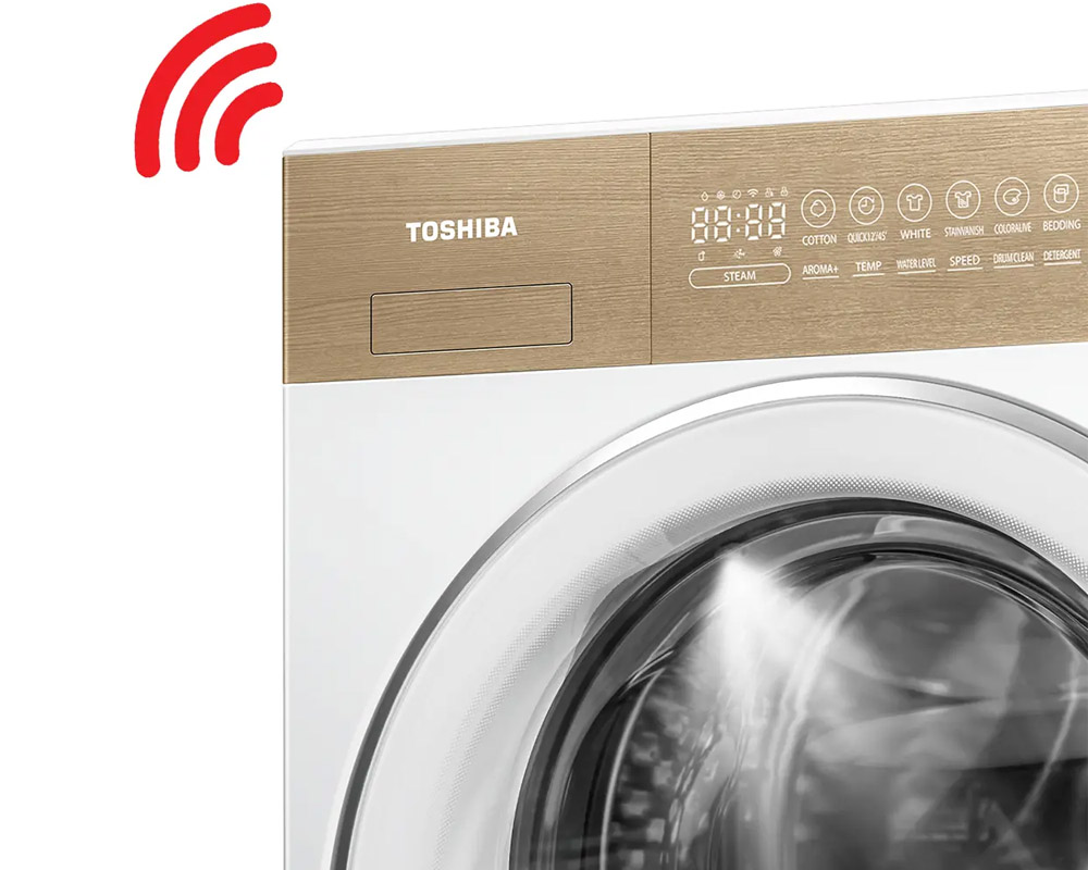 Máy Giặt Toshiba TW-T37BZP115MWV(WT) hỗ trợ điều khiển từ xa