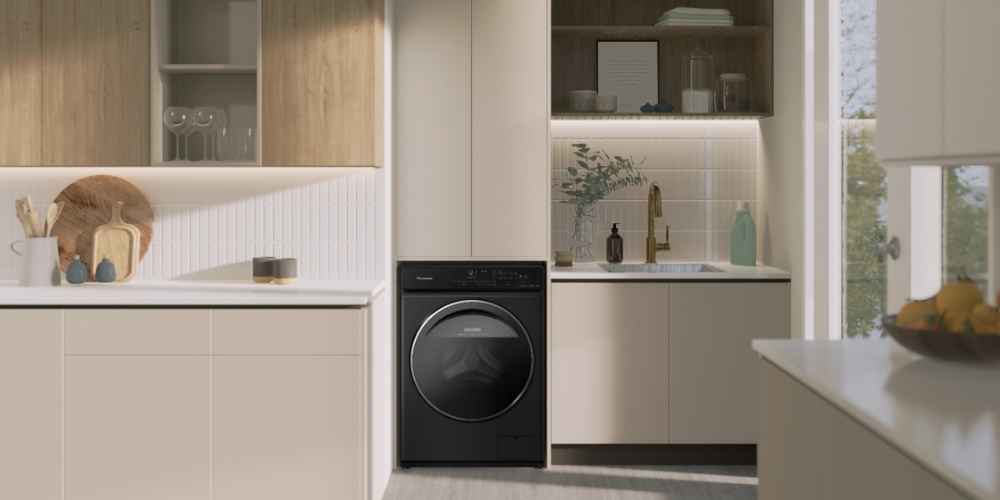Máy Giặt Sấy Panasonic NA-S157FW1BV kiểu dáng hiện đại, sang trọng