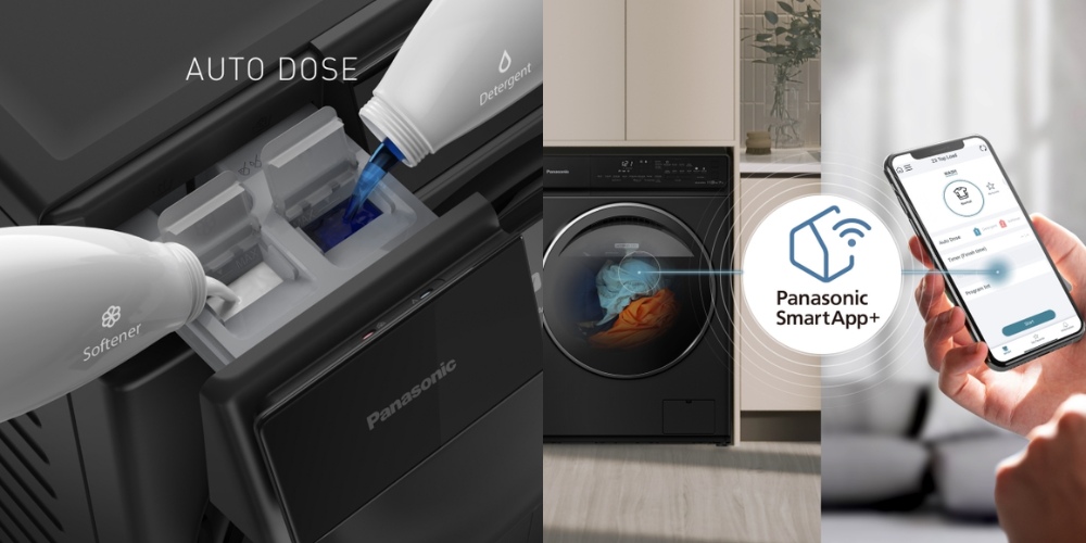 Máy Giặt Sấy Panasonic NA-S157FW1BV mang đến trải nghiện giặt giũ thông minh dễ dàng