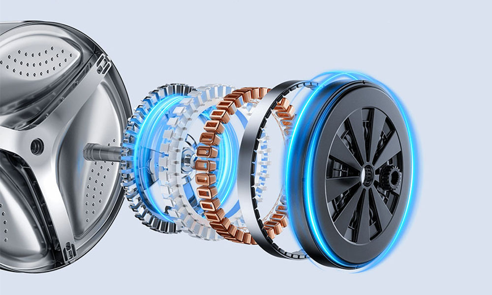 Máy giặt sấy WD105MJA10VN trang bị động cơ truyền động trực tiếp 