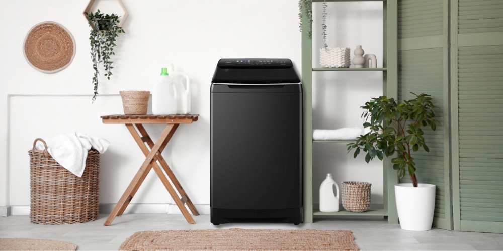 Máy Giặt Aqua AWM14-B2158L(B) thích hợp với nhiều phong cách nội thất
