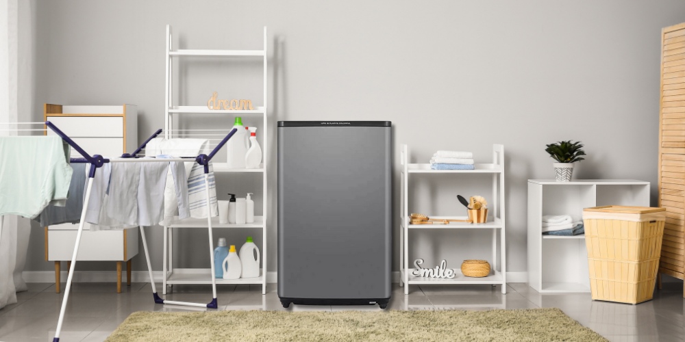Máy Giặt Hisense 10.5 Kg WT105GE30 sở hữu kiểu dáng lồng đứng