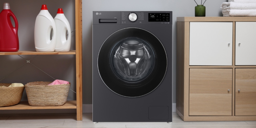 Máy giặt LG FX1412N5G tạo điểm nhấn cho không gian nội thất