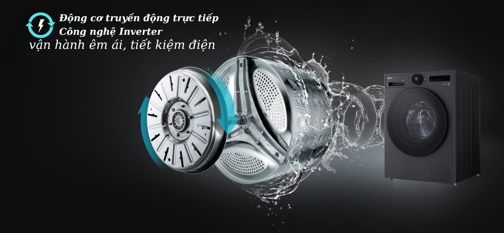 Máy Giặt LG FX1412S3KAV tiết kiệm điện