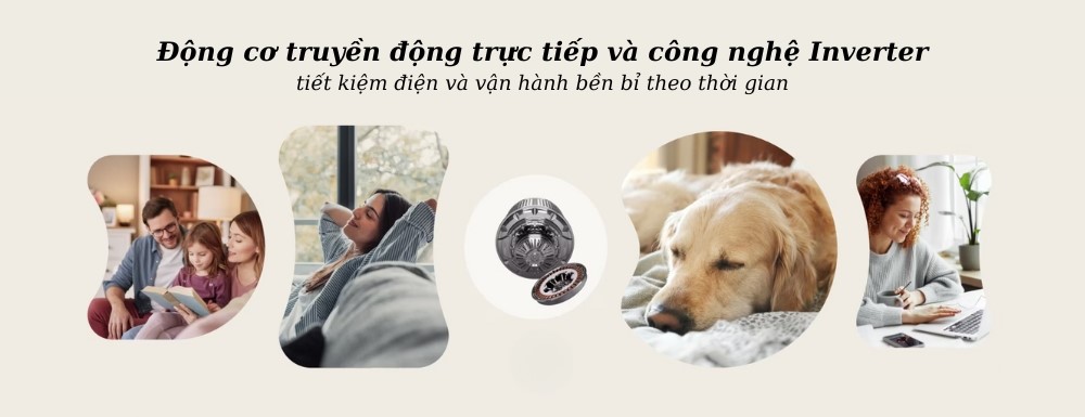 Máy Giặt LG Inverter 16 Kg T2516DX5G tiết kiệm điện