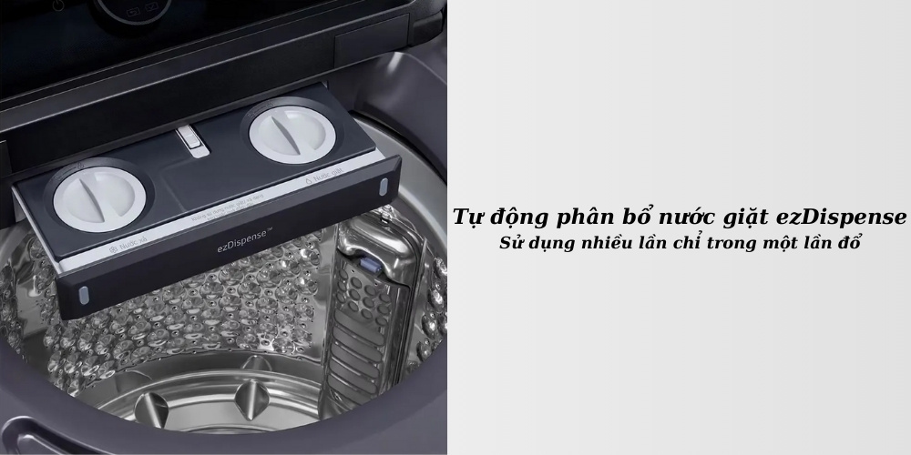 Máy Giặt LG T2522AX7G tự động phân bổ nước giặt 