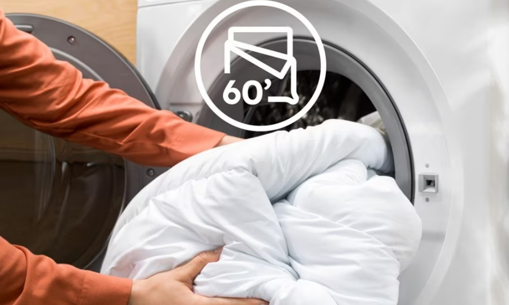 Máy Giặt Sấy Electrolux EWW1343P5SC hấp sấy chăn bông trong 60'