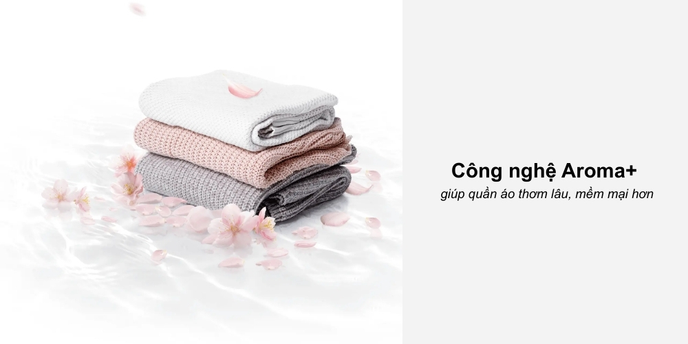 Máy Giặt Toshiba AW-T06D1600LV(MK) giúp lưu giữ hương thơm lâu dài trên quần áo