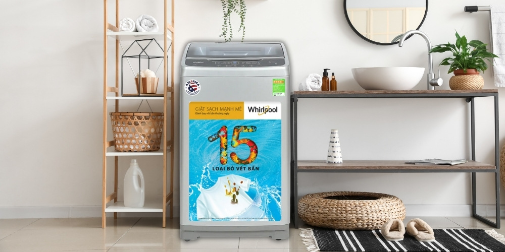 Máy Giặt Whirlpool VWVC9502FS hiện đại, bền bỉ