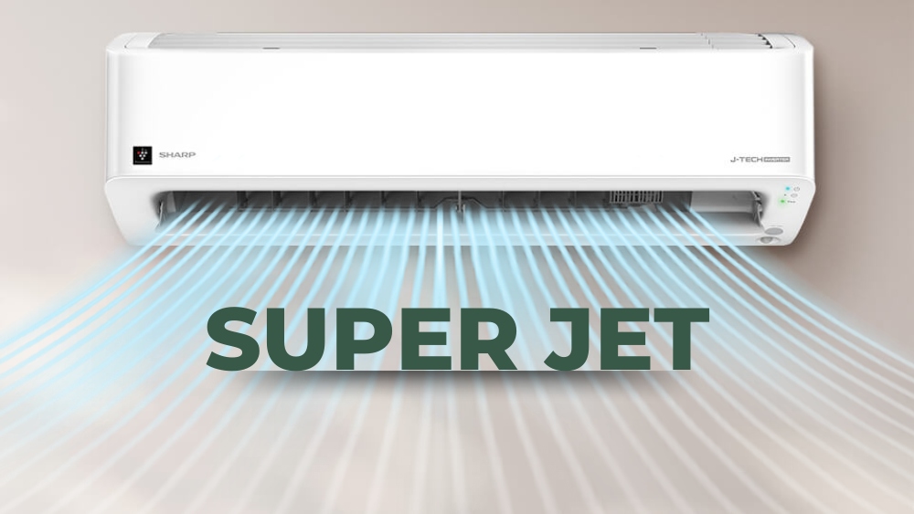 Chế độ Super Jet làm lạnh nhanh chóng