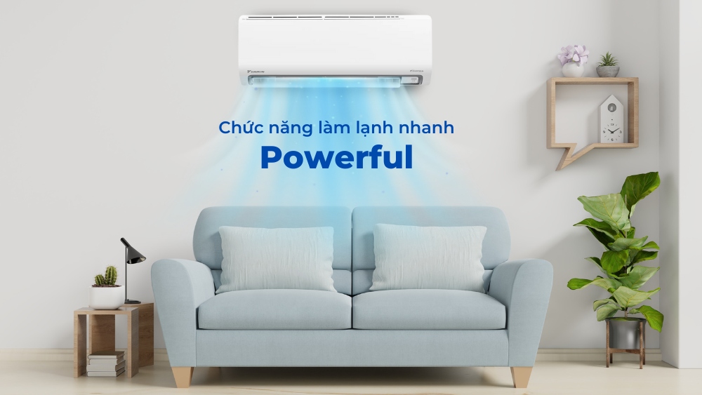 Chức năng làm lạnh nhanh Powerful