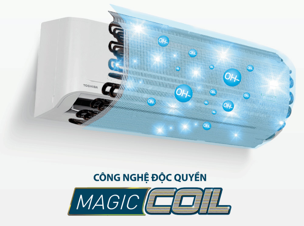 Công nghệ Magic Coil chống bám bẩn tốt