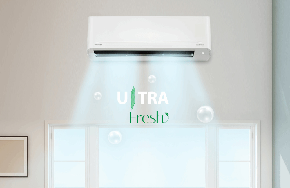 Công nghệ Ultra Fresh filter loại bỏ nhiều tác nhân gây hại trong không khí