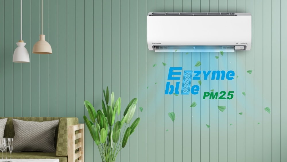 Phin lọc EnzymeBlue kết hợp PM2.5 lọc bụi mịn, khử mùi hiệu quả