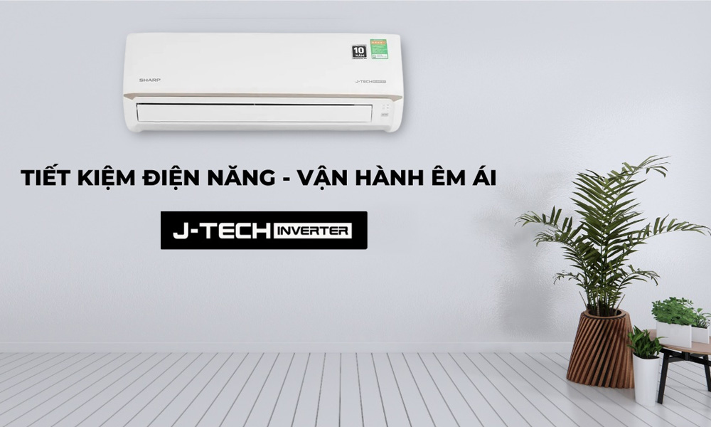 Máy Lạnh Sharp AH/AU-X13CEWC tiết kiệm hiệu quả điện năng tiêu thụ