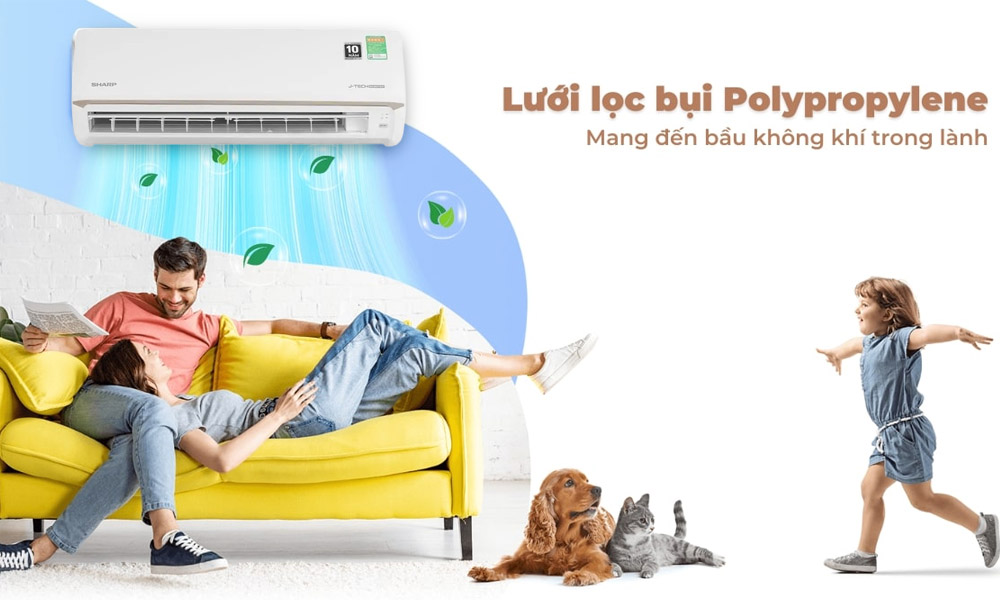 Máy Lạnh Sharp AH/AU-X13CEWC mang đến bầu không khí trong lành