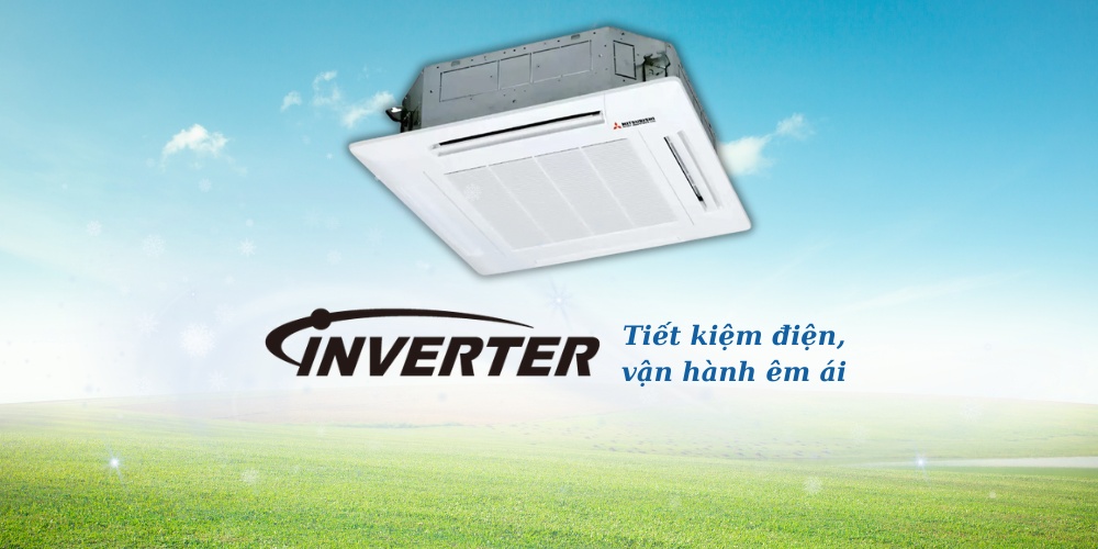 Máy Lạnh Mitsubishi FDT40YA-W5 tiết kiệm điện, vận hành êm