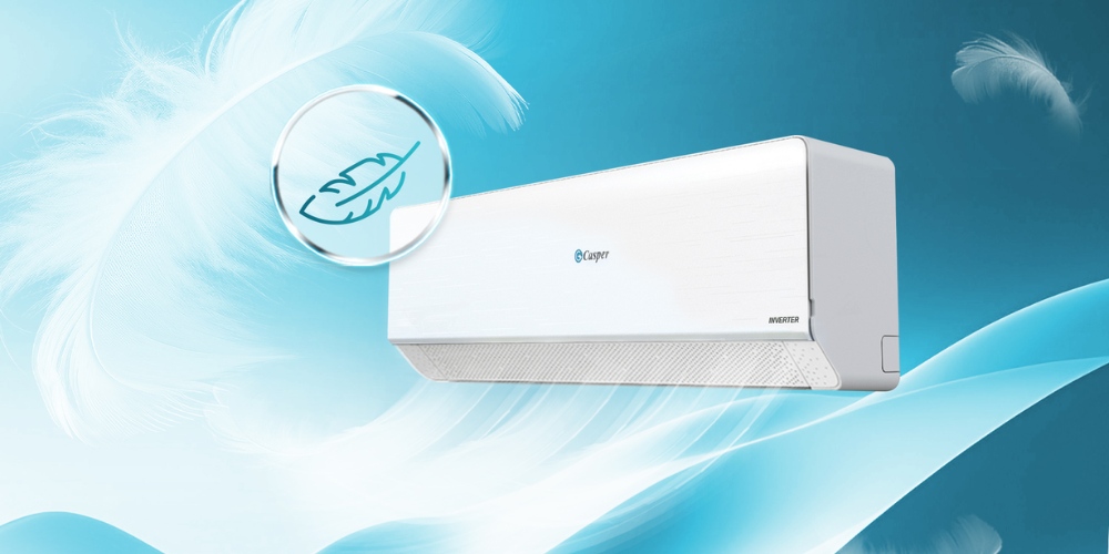 Máy Lạnh Casper Inverter 1 Hp QC-09IU36A trang bị công nghệ làm lạnh Silk Air