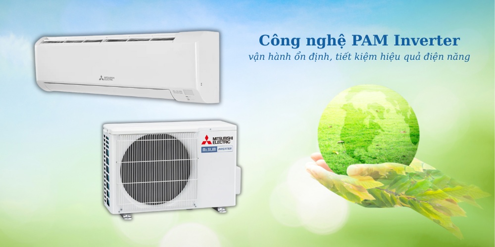 Mitsubishi Electric MSY/MUY-JY50VF vận hành êm và tiết kiệm điện tối ưu