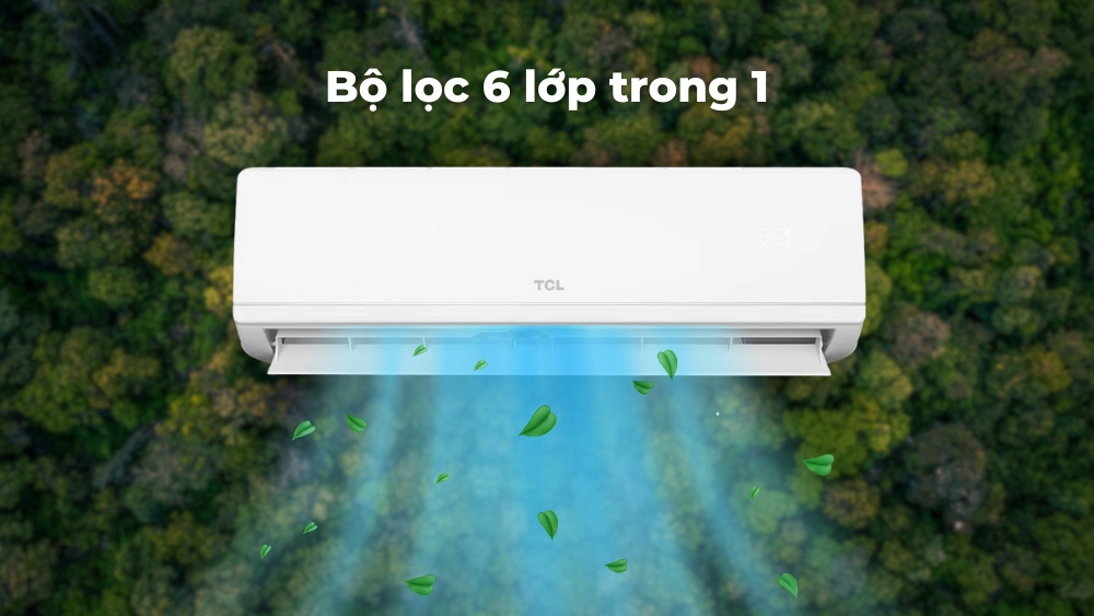 Bộ lọc 6 lớp trong 1 loại bỏ nhiều tác nhân gây hại